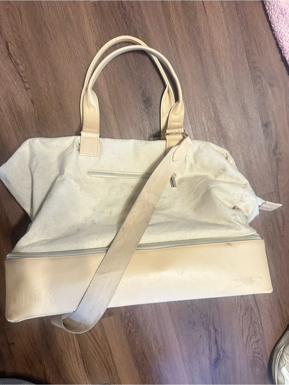 Beis Weekender Travel Tote - Cream